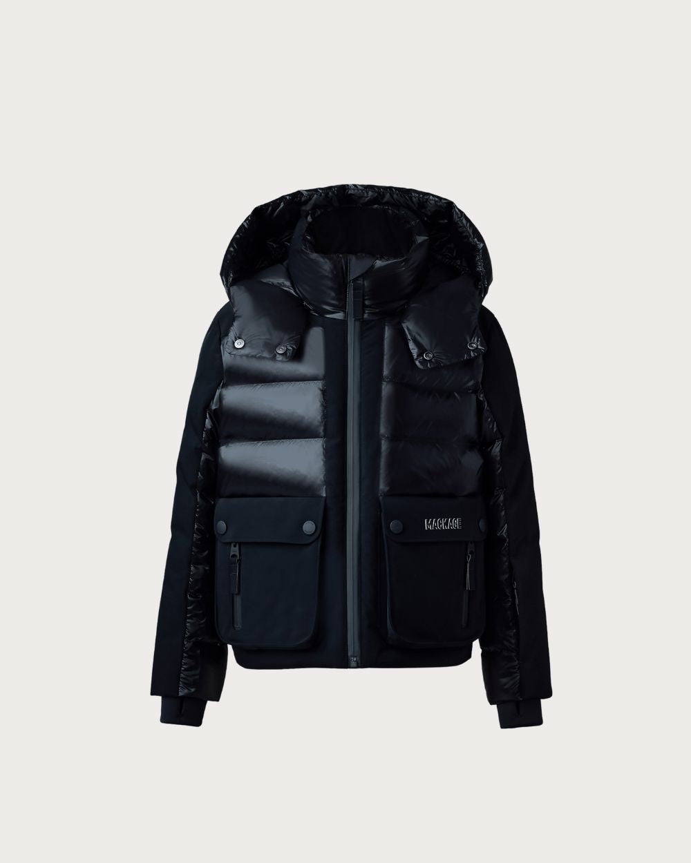 Kids Mackage Andre Mixed-media Down Ski Jacket Après | Travel Mackage 8 INTL / 8 AU