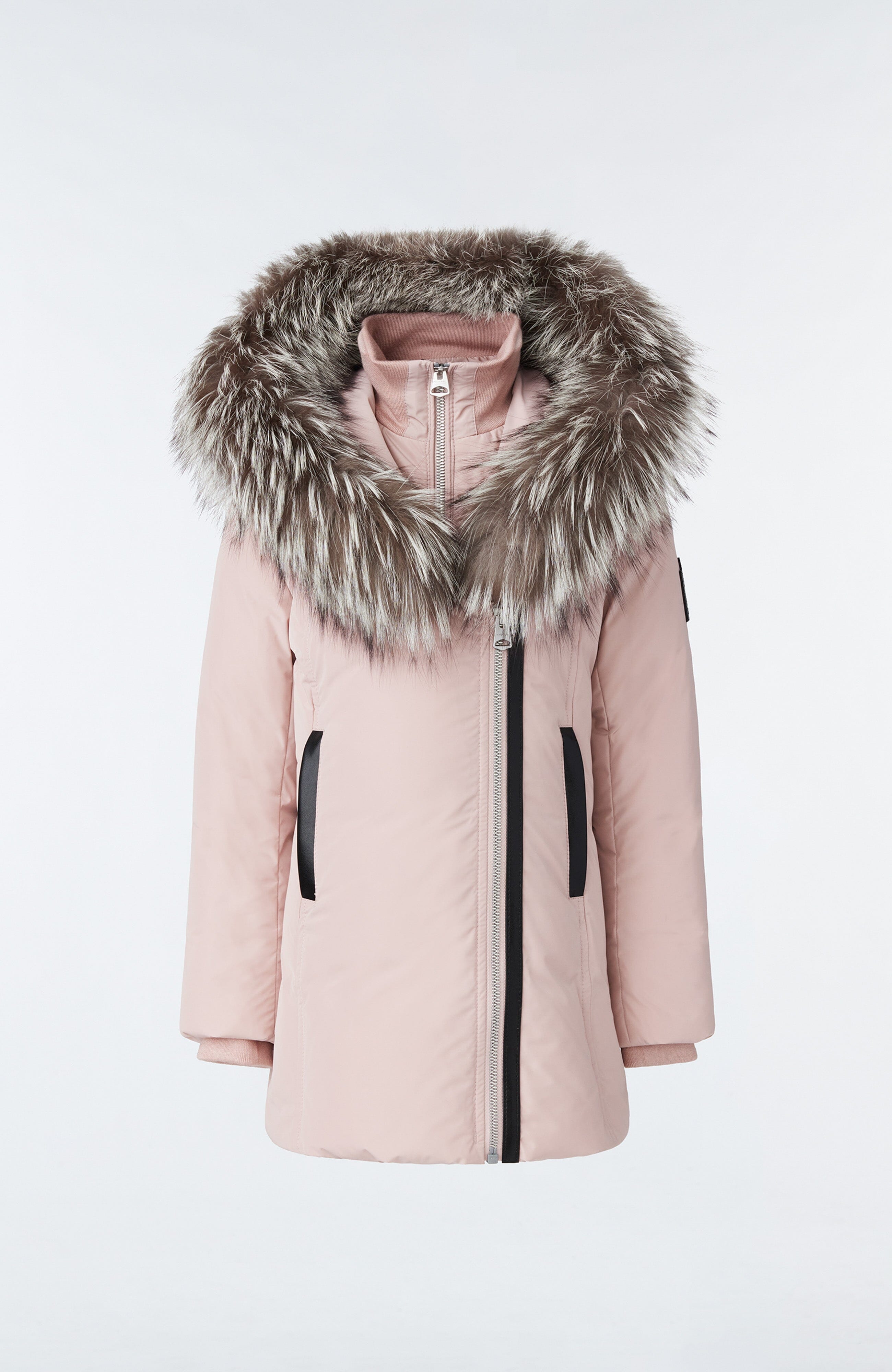 Kids Mackage Leelee Down Parka - Petal Après | Travel Mackage