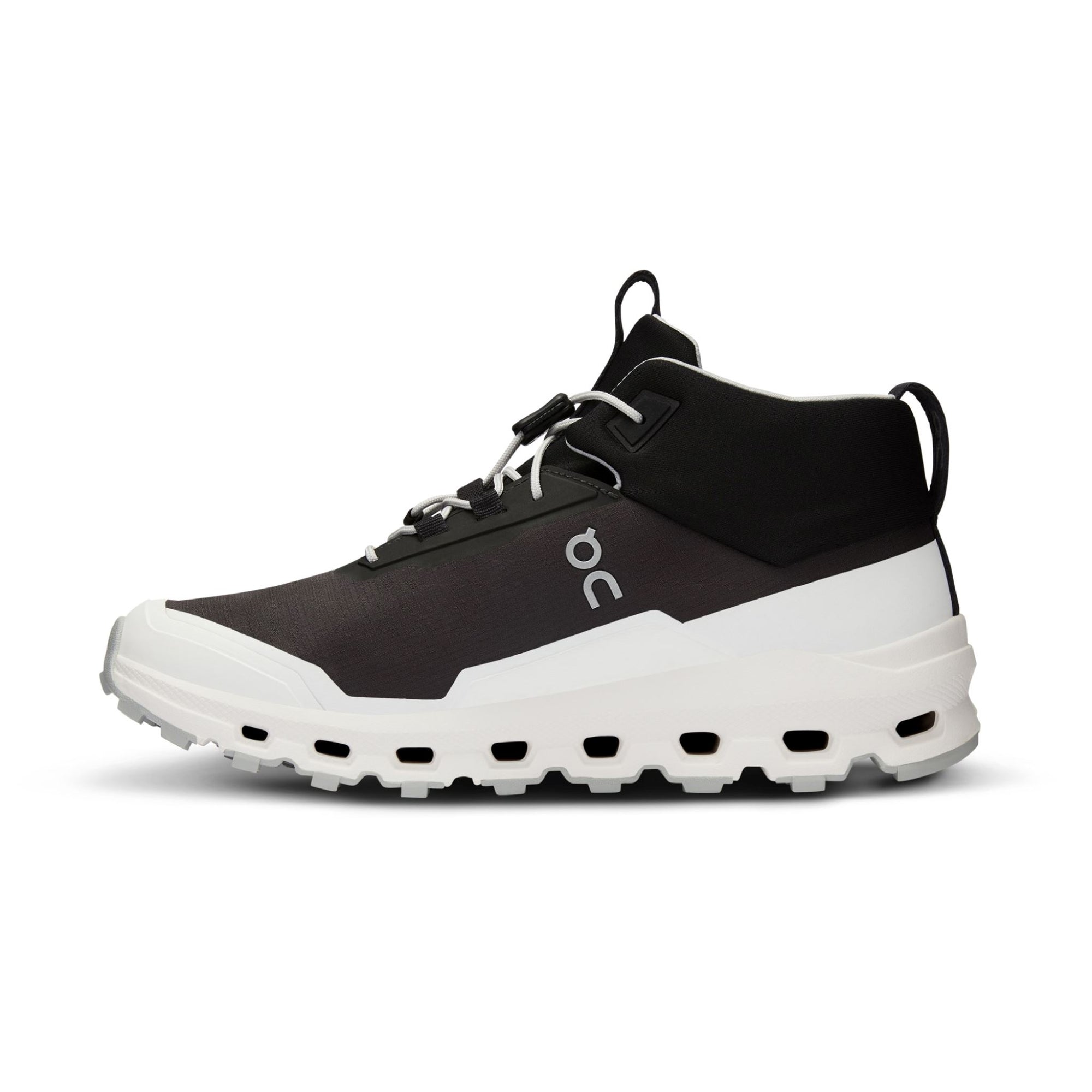Kids On Cloudhero Mid Waterproof - Black/White Footwear On Running 