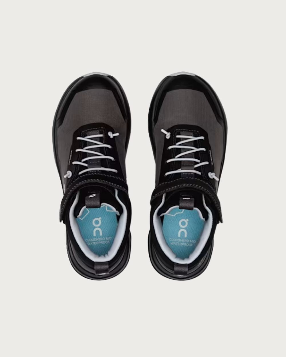 Kids On Cloudhero Mid Waterproof - Eclipse/Black Footwear On Running