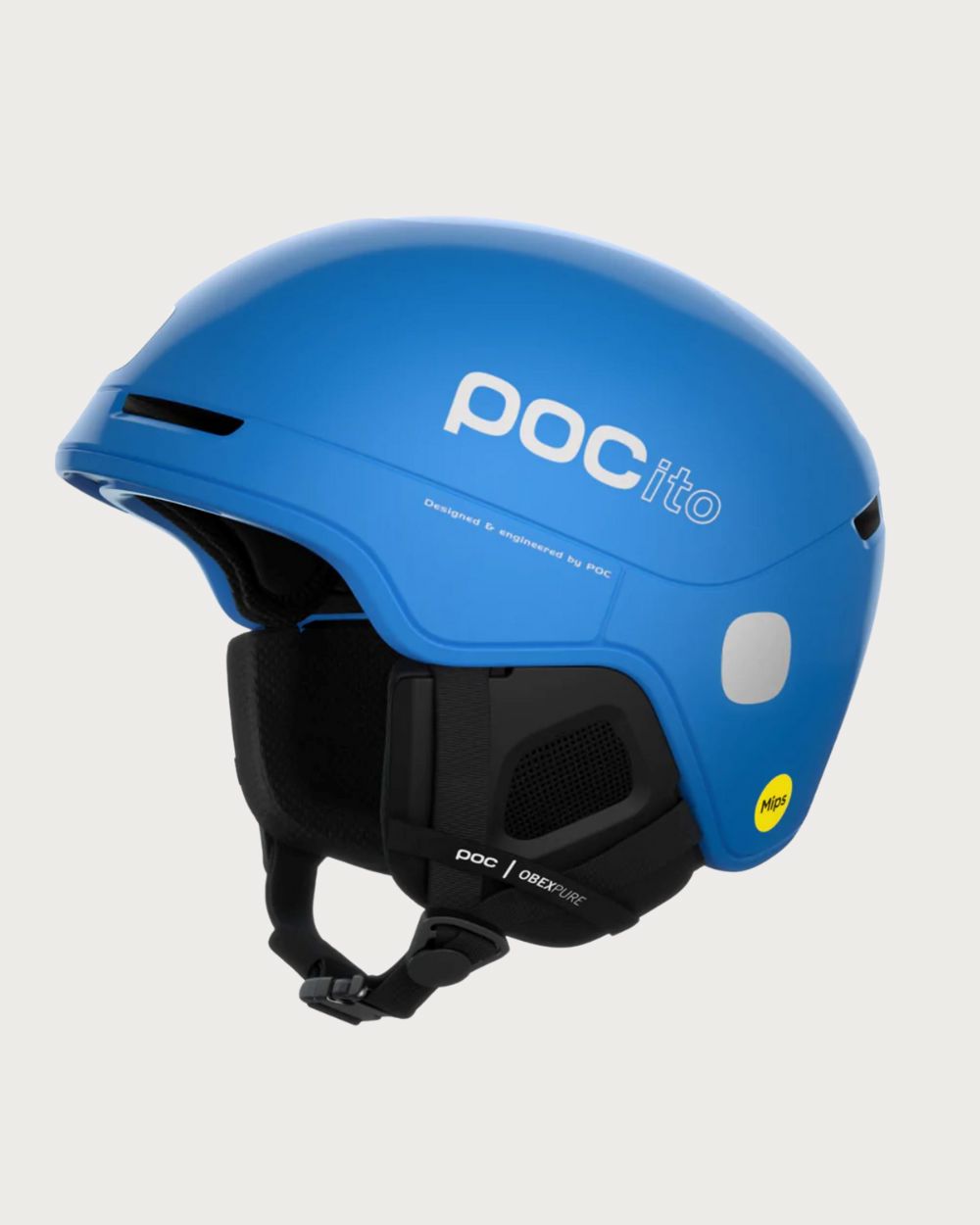 Kids POCito Obex MIPS Helmet - Fluorescent Blue Helmets POC