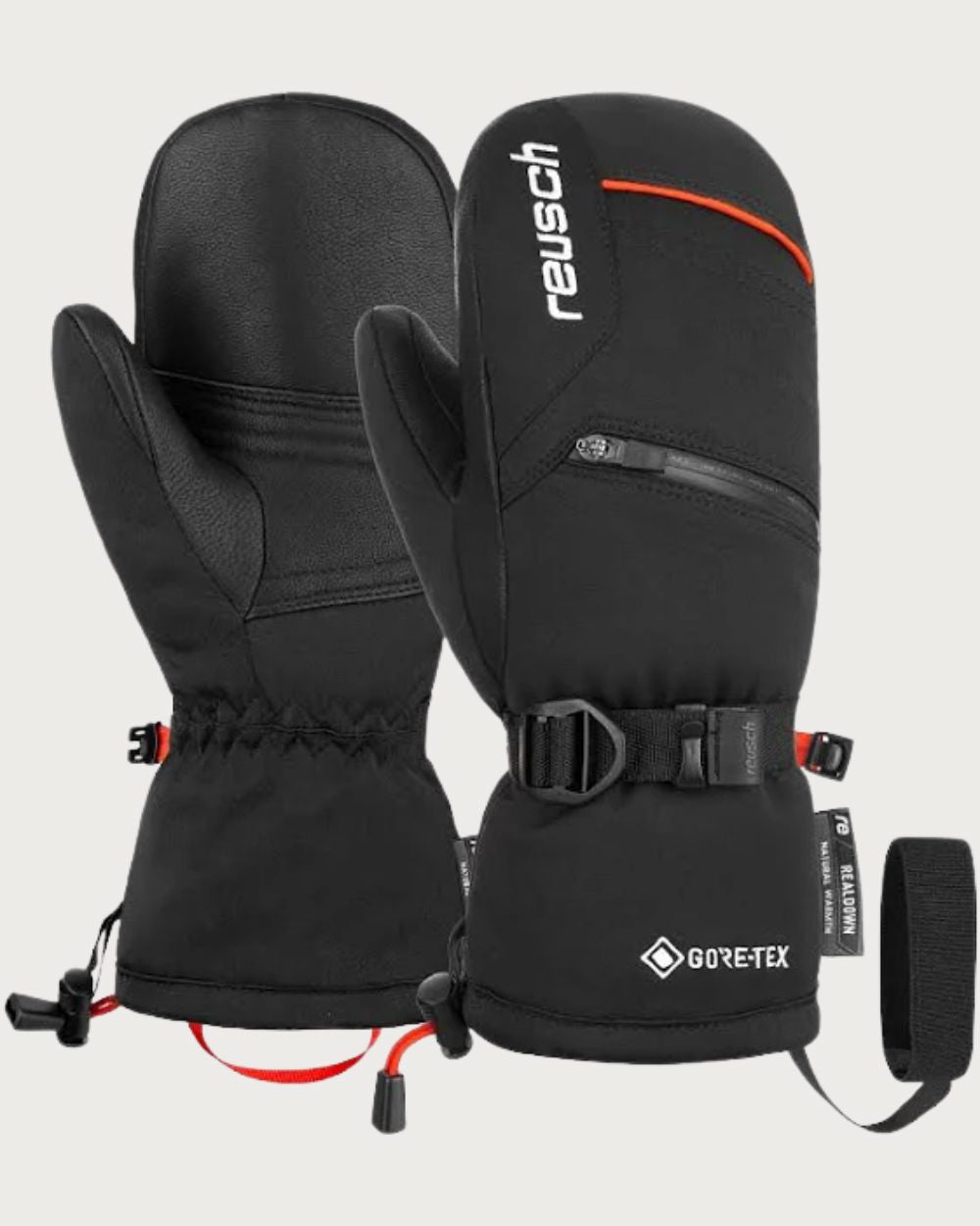 Kids Reusch Colin GORE-TEX Mitten - Black Gloves Reusch S / 5