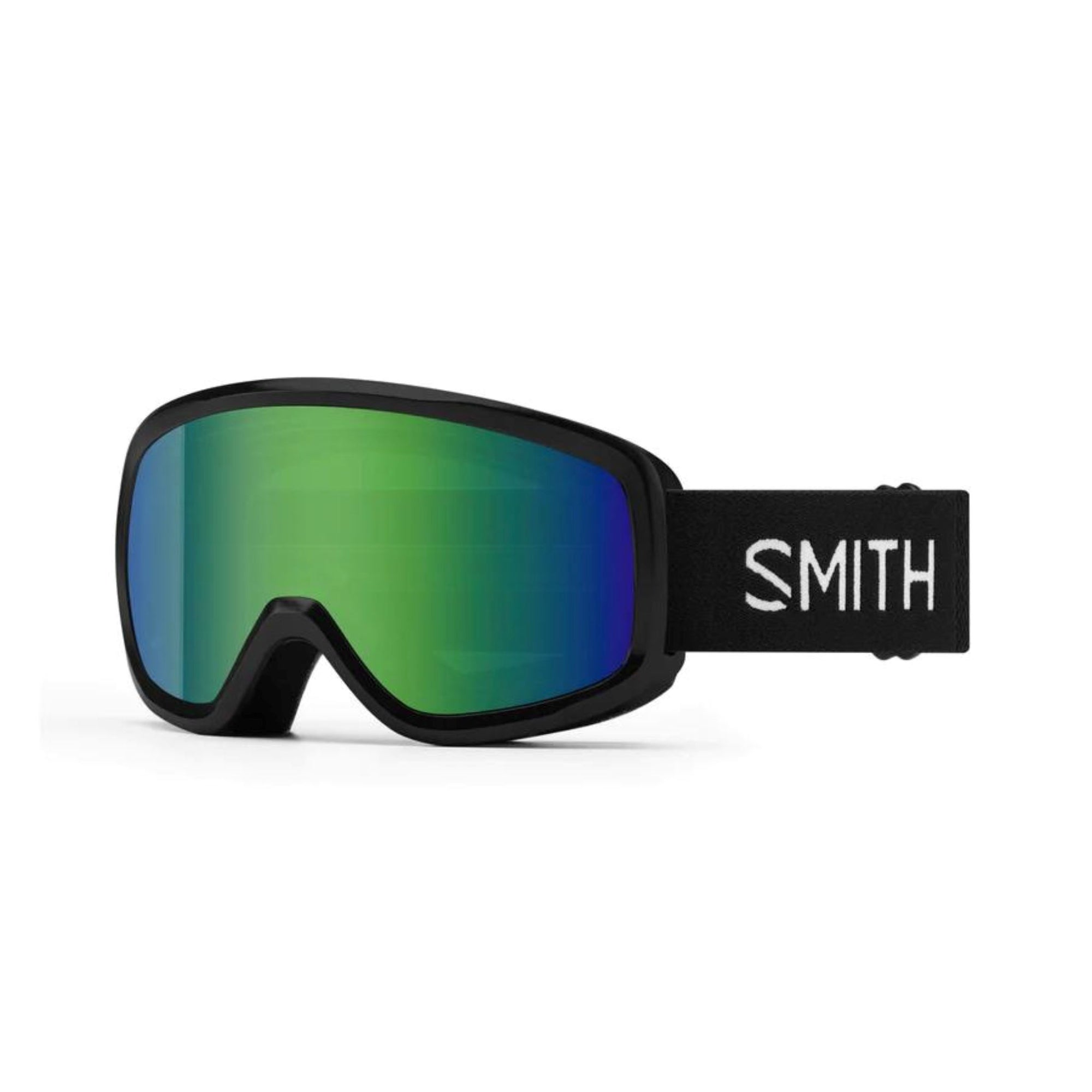 Kids Smith Snowday Goggles - Black Green Sol-X Mirror Goggles Smith 