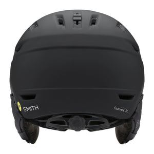 Kids Smith Survey Jr. MIPS Helmet - Matte Black / Green Mirror Helmets Smith 