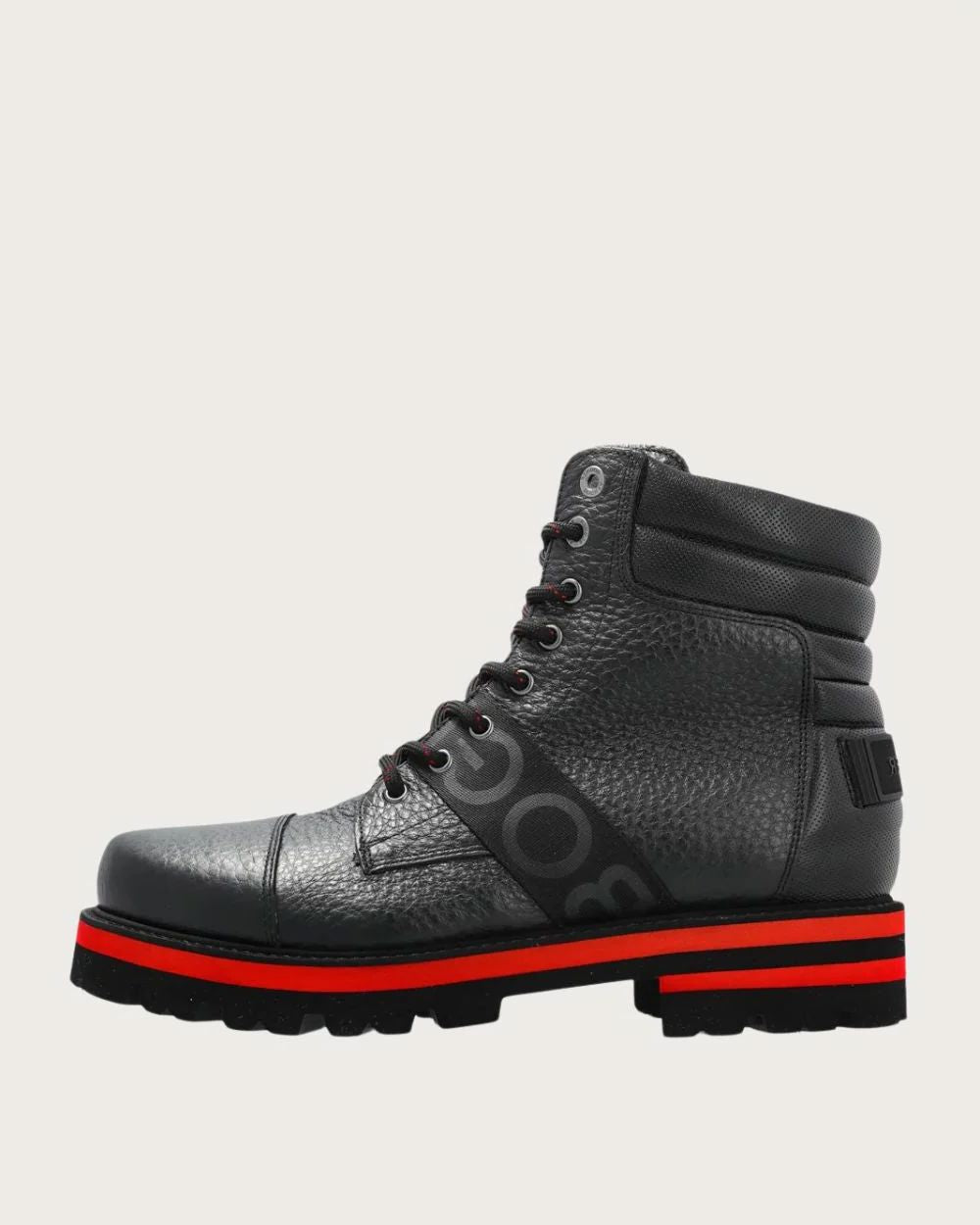 Mens Bogner Courchevel Boot - Black/Red Footwear Bogner