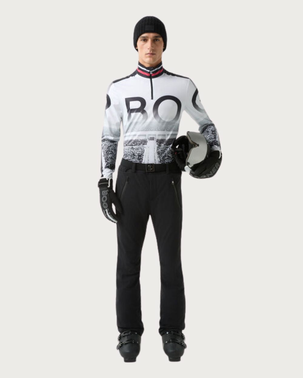 Mens Bogner Thore-T Pants - Black Pants Bogner
