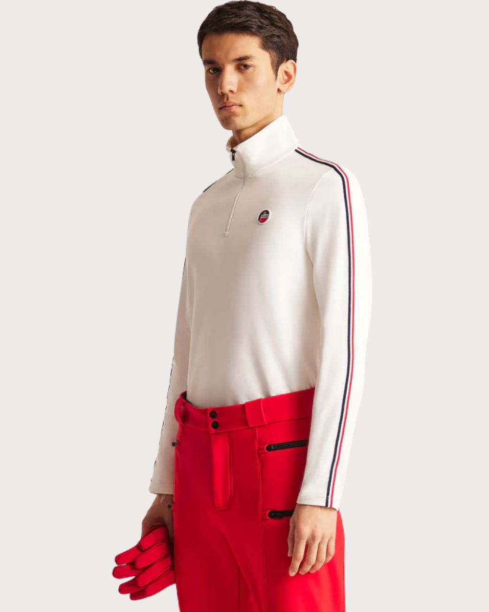 Mens Fusalp Mario Thermal - White Thermals Fusalp