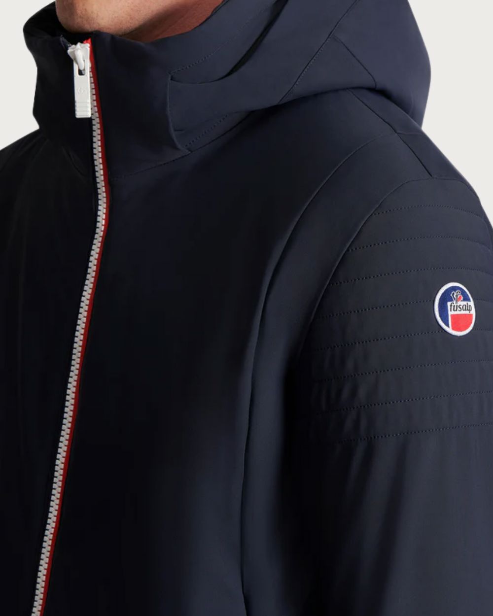 Mens Fusalp Power III Jacket - Marin/Red Jackets Fusalp