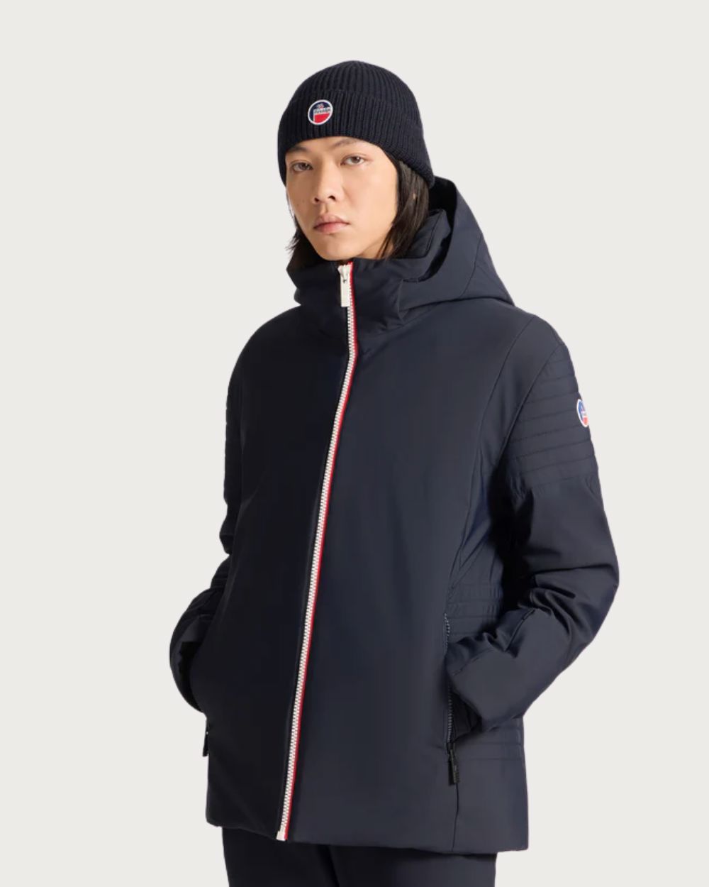 Mens Fusalp Power III Jacket - Marin/Red Jackets Fusalp