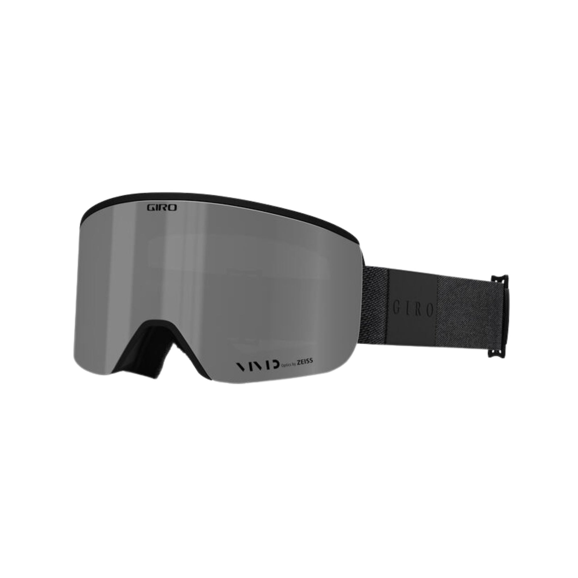 Mens Giro Axis (Medium Fit) Goggles - Black Mono and Vivid Onyx Goggles Giro 