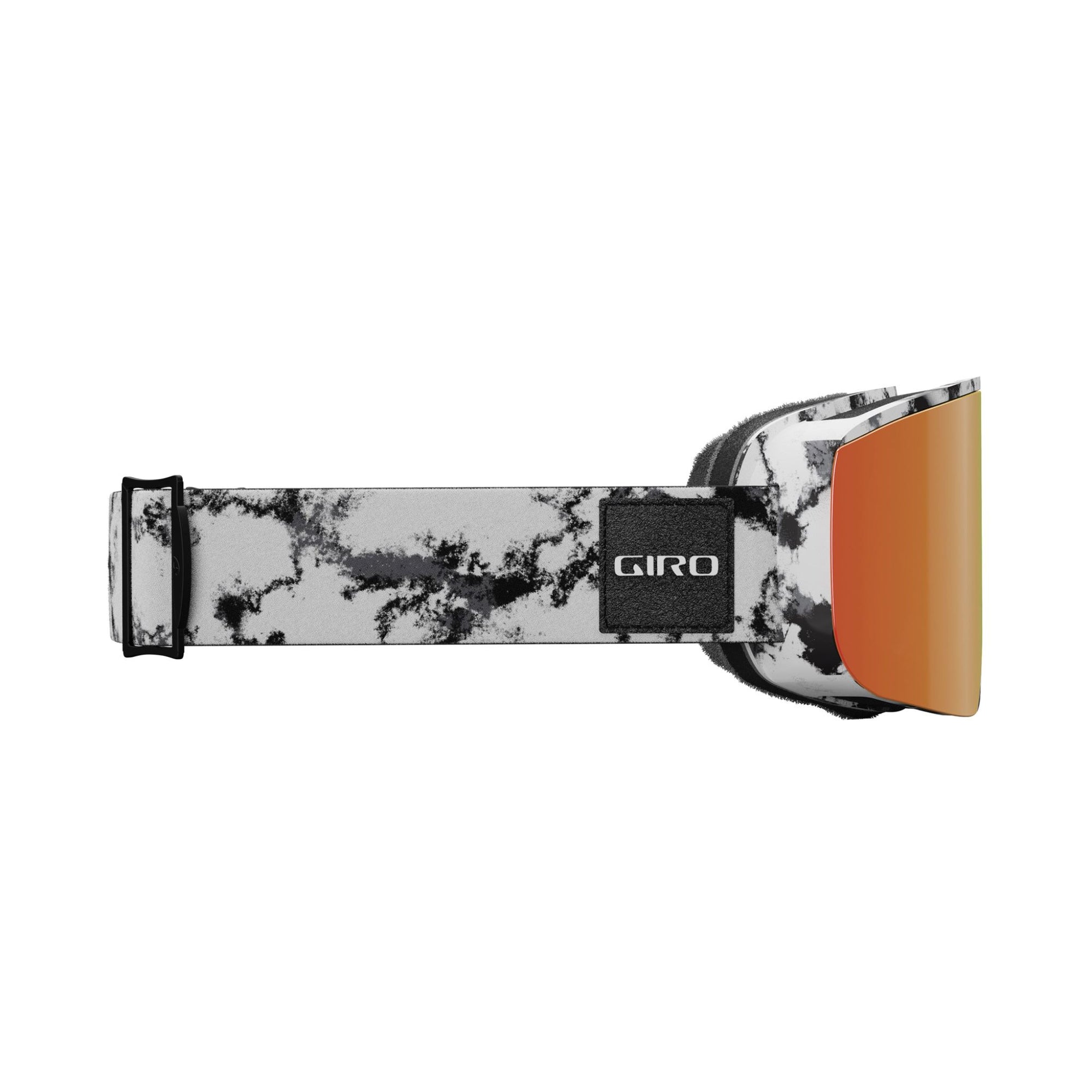 Mens Giro Axis (Medium Fit) Goggles - Dark White Matter Vivid Ember Goggles Giro 