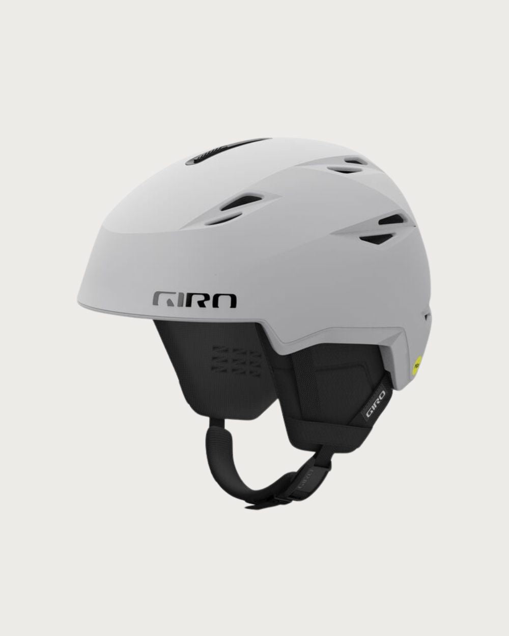 Mens Giro Grid Spherical MIPS Helmet - Matte Light Grey Helmets Giro
