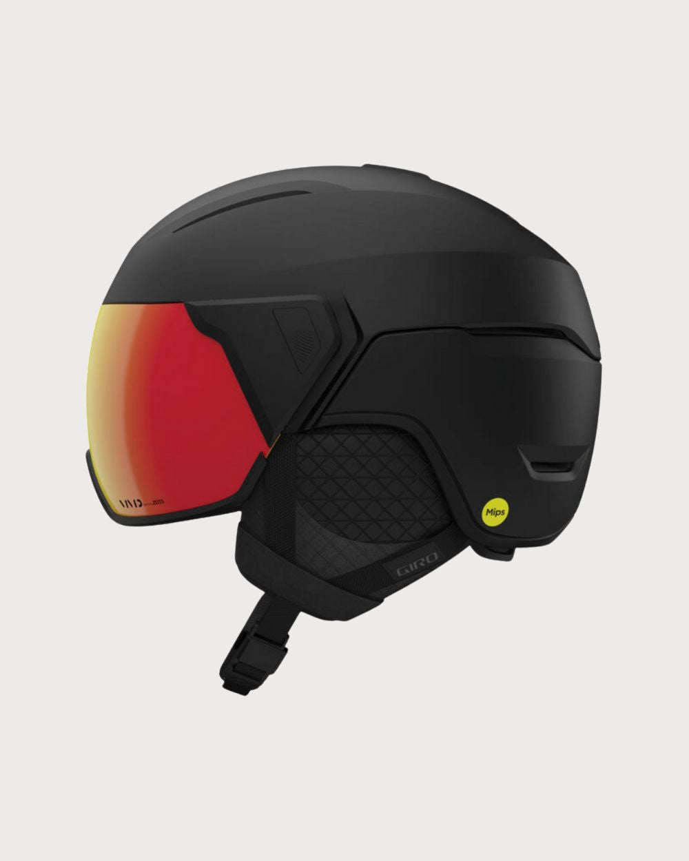 Mens Giro Orbit MIPS Helmet - Matte Black Vivid Ember Lens Helmets Giro