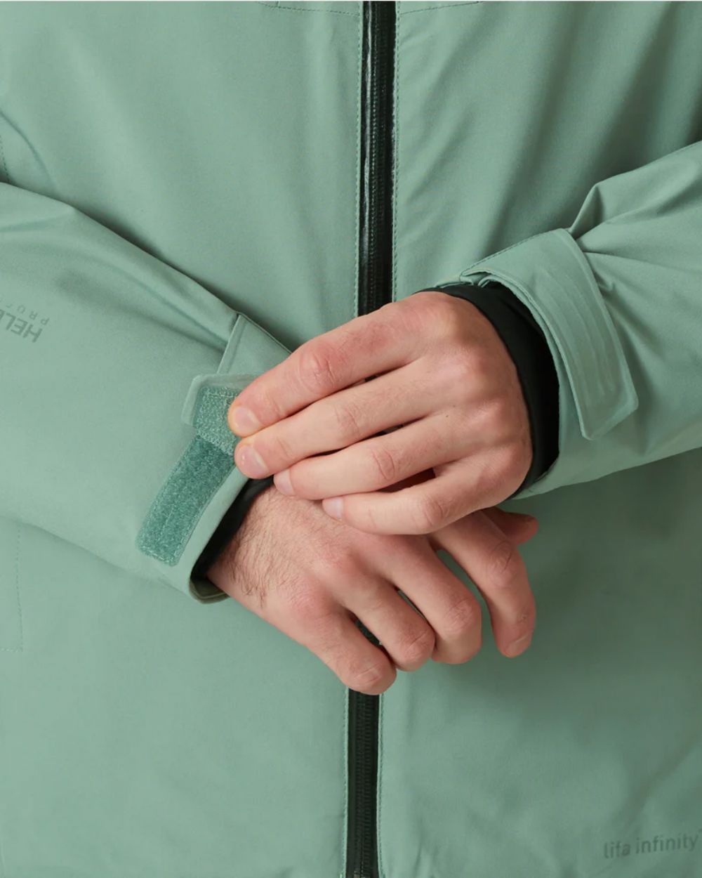 Mens Helly Hansen Alpha Infinity Jacket - Cactus Jackets Helly Hansen