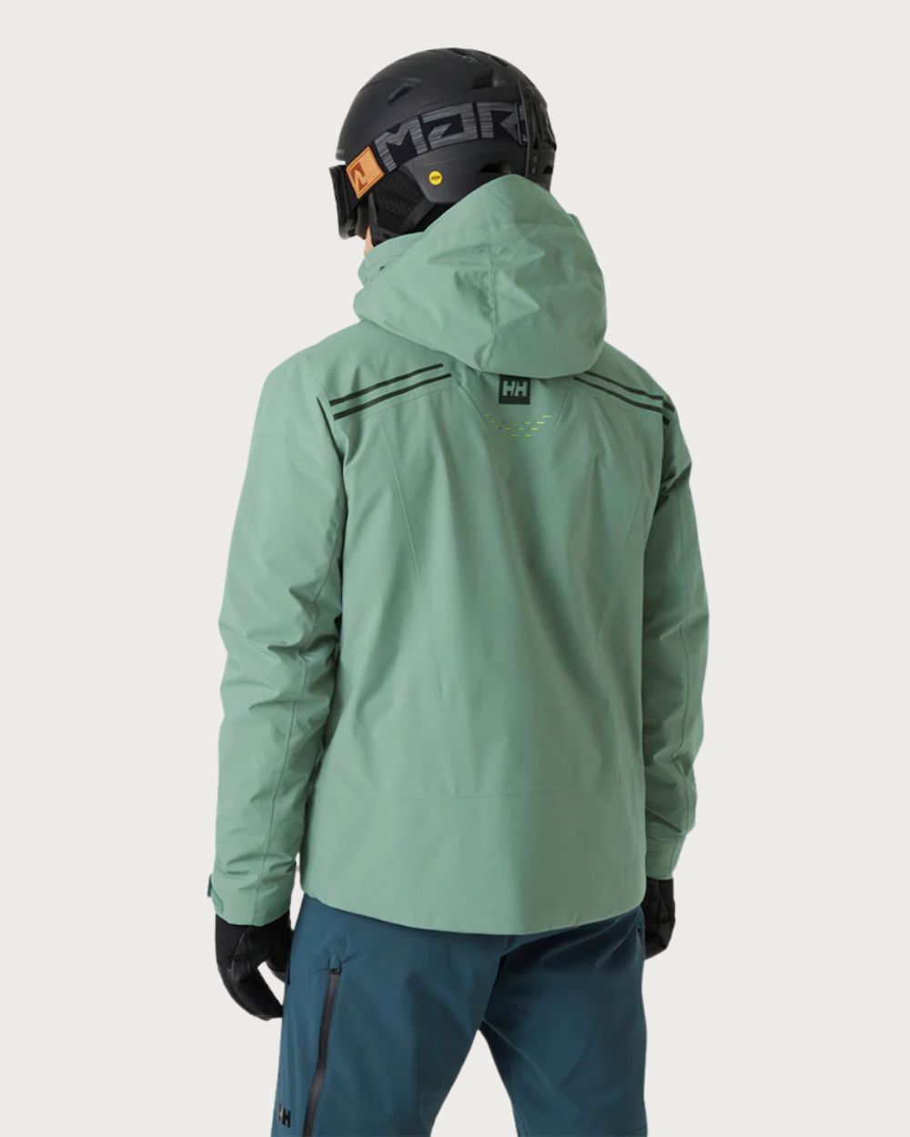 Mens Helly Hansen Alpha Infinity Jacket - Cactus Jackets Helly Hansen