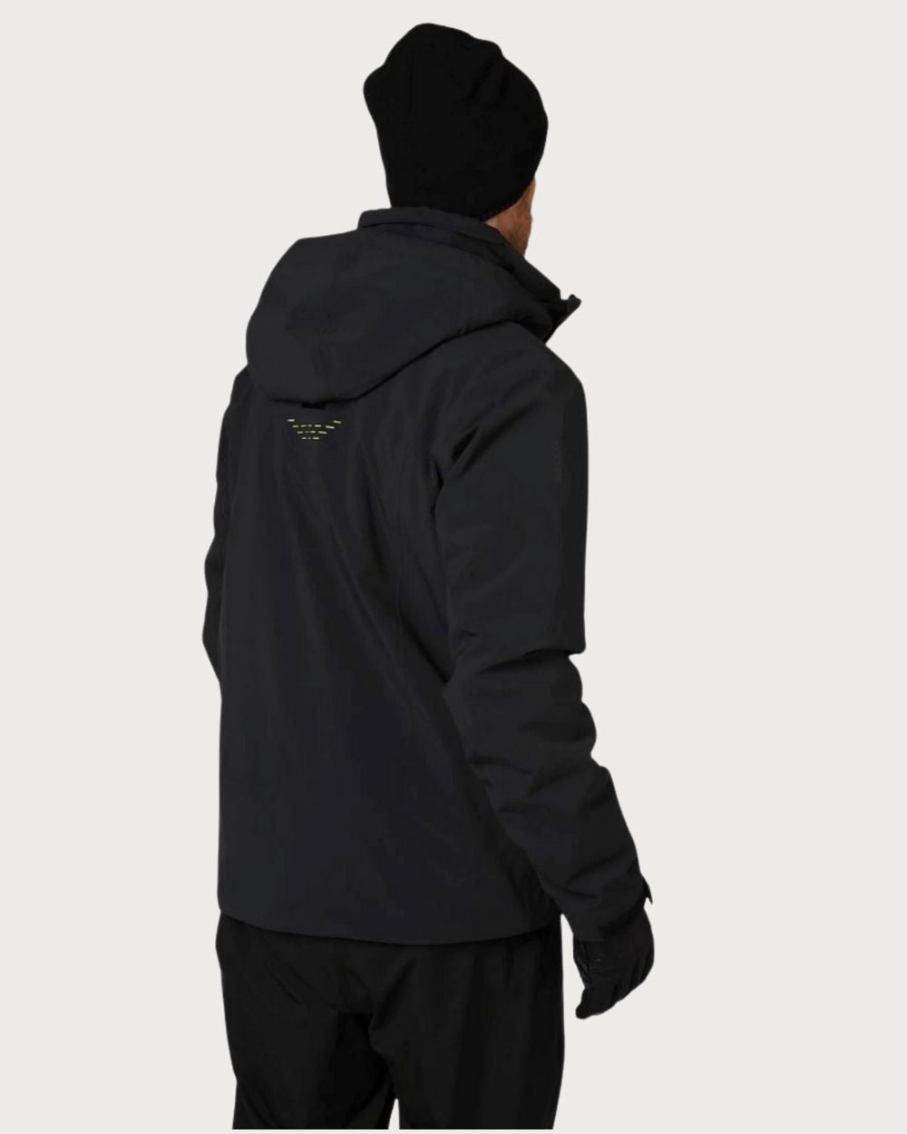 Mens Helly Hansen Alpha Lifaloft Jacket - Black Jackets Helly Hansen