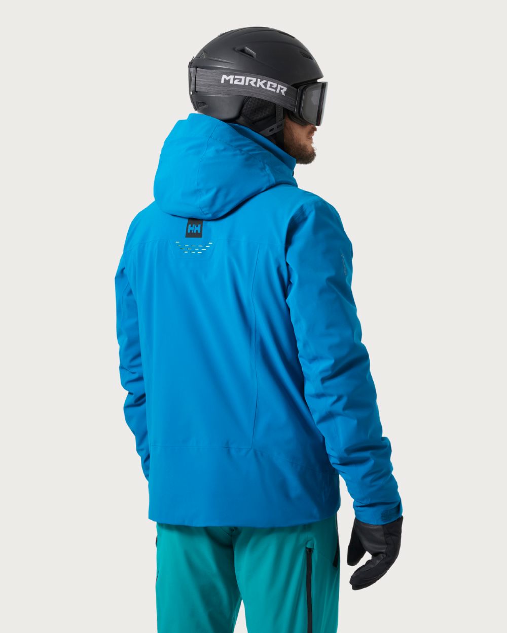 Mens Helly Hansen Alpha Lifaloft Jacket - Cerulean Blue Jackets Helly Hansen