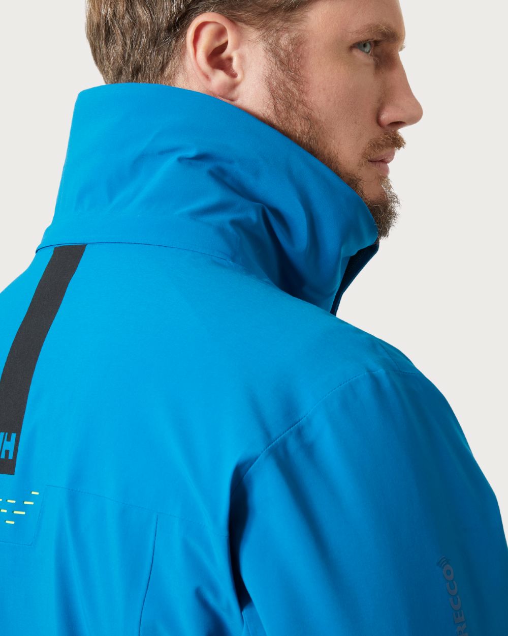Mens Helly Hansen Alpha Lifaloft Jacket - Cerulean Blue Jackets Helly Hansen