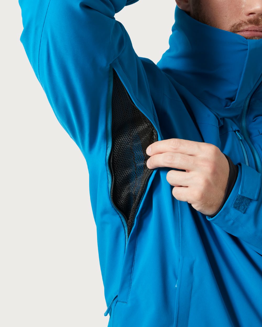 Mens Helly Hansen Alpha Lifaloft Jacket - Cerulean Blue Jackets Helly Hansen