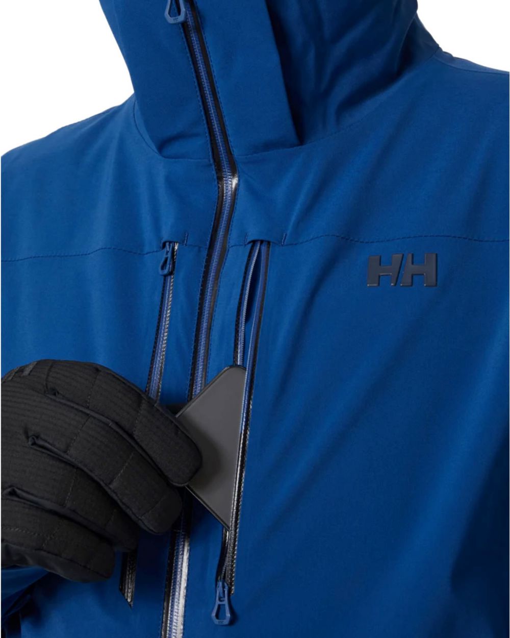 Mens Helly Hansen Alpha Lifaloft Jacket - Deep Fjord Jackets Helly Hansen