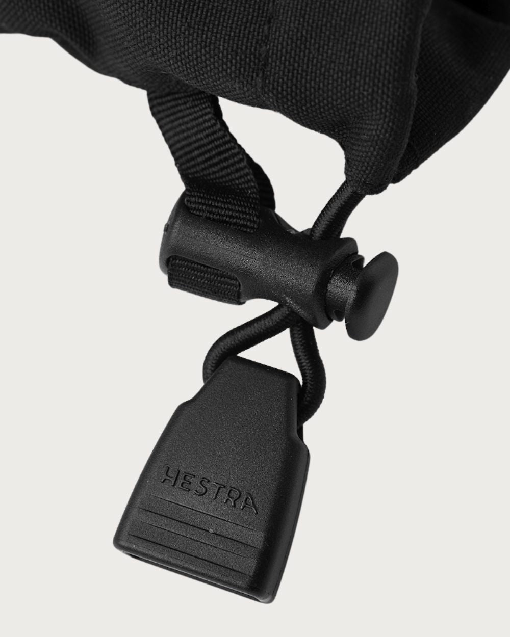 Mens Hestra Army Leather Gore-Tex Mitten - Black / Natural Grey Mittens Hestra
