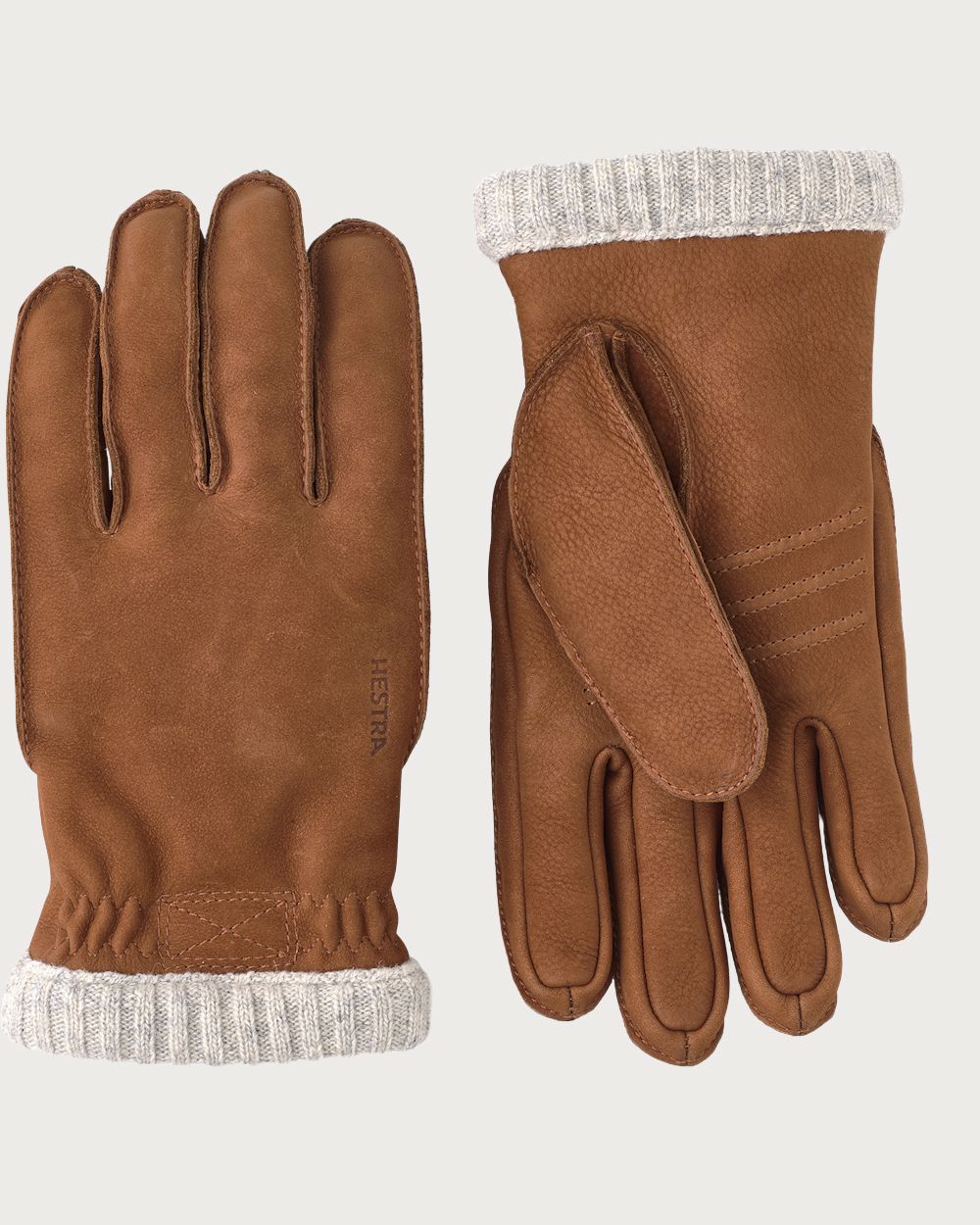 Mens Hestra Joar Nubuck Gloves - Cork Après Gloves Hestra