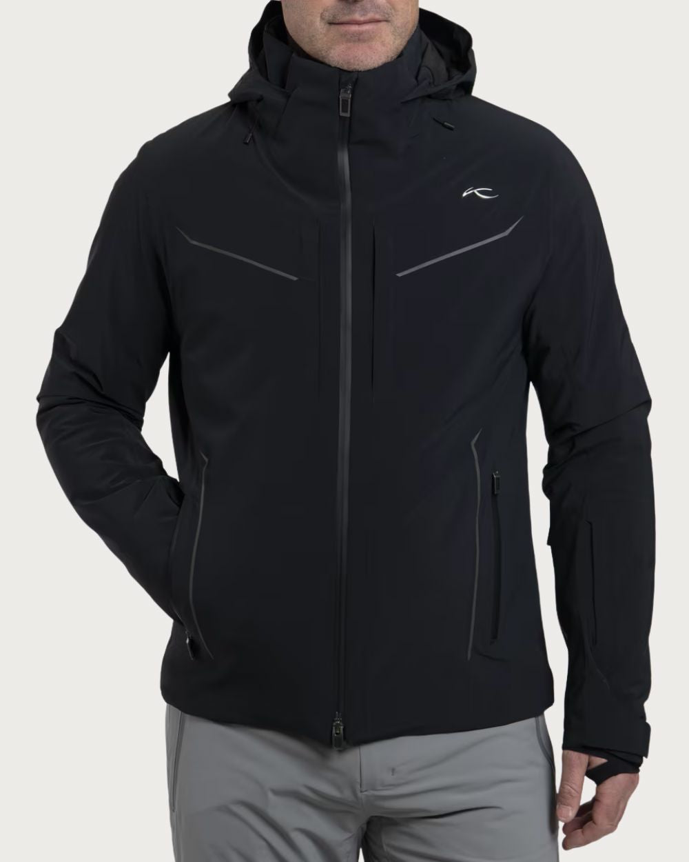 Mens Kjus Formula Jacket - Black Jackets Kjus