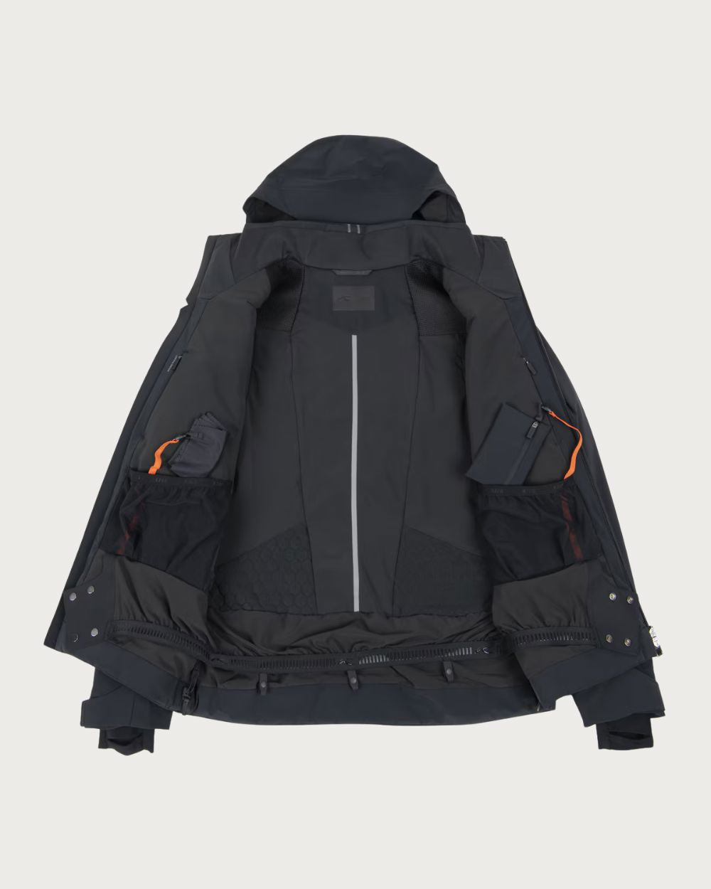 Mens Kjus Formula Jacket - Black Jackets Kjus