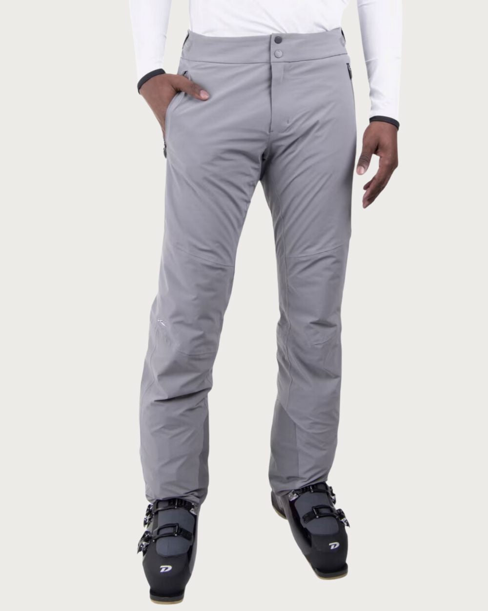 Mens Kjus Formula Pant - Pewter Pants Kjus