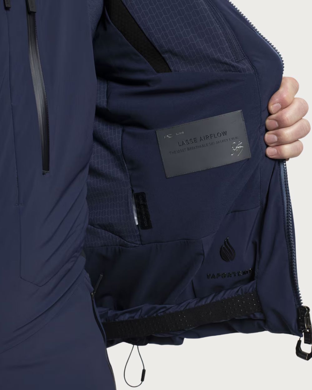 Mens Kjus Lasse Airflow Jacket - Navy Jackets Kjus