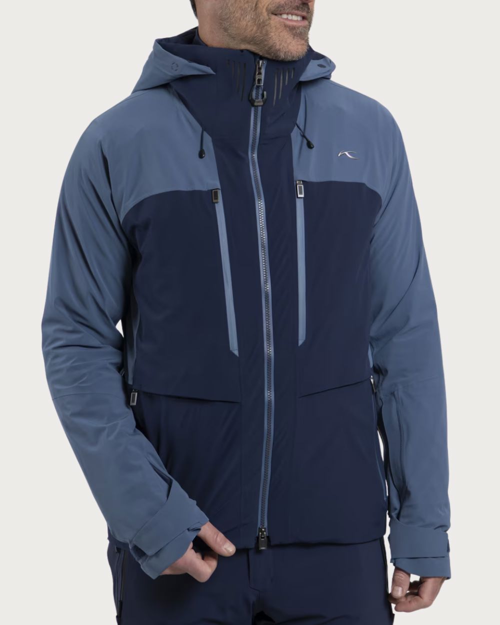 Mens Kjus Lasse Airflow Jacket - Navy Jackets Kjus