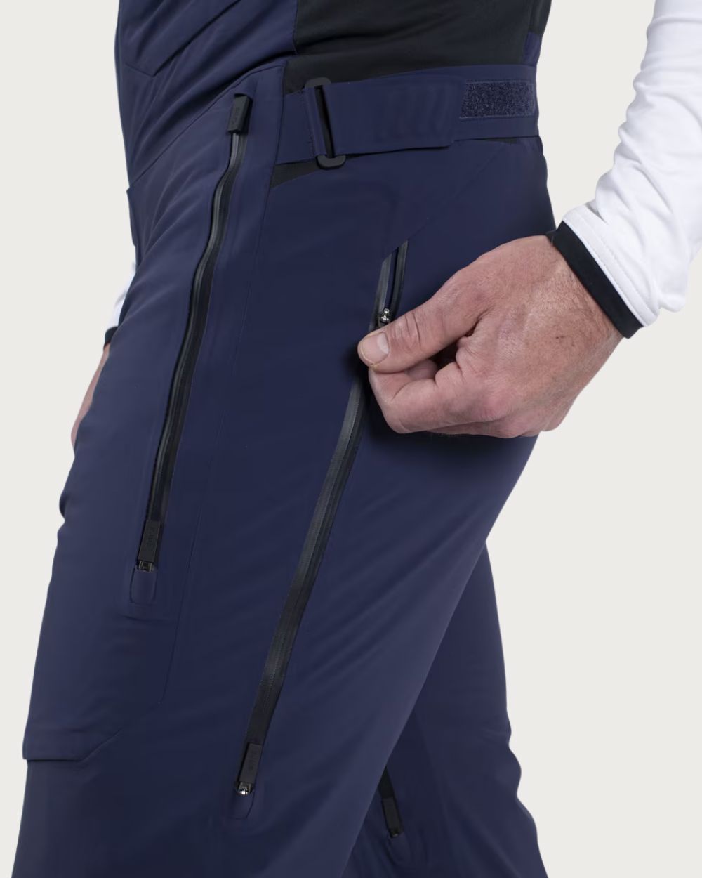 Mens Kjus Ligety Bib Pant - Navy Pants Kjus
