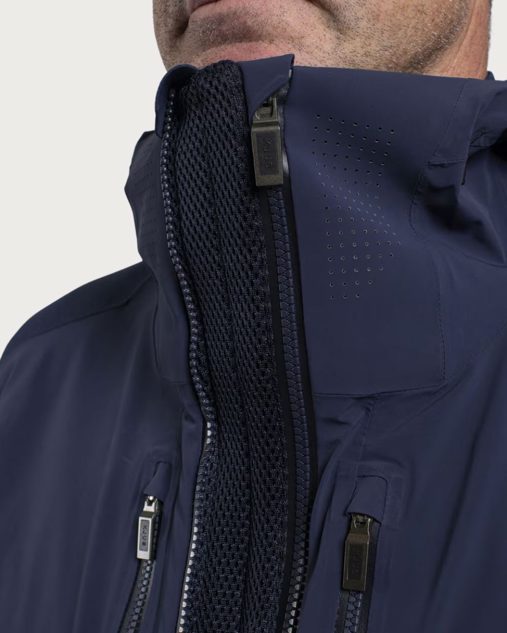 Mens Kjus Ligety HexAir Jacket - Navy Jackets Kjus