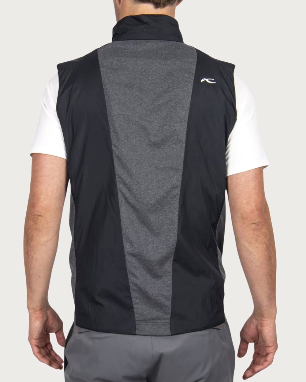 Mens Kjus Radiation Vest - Black / Black Melange Mid Layers Kjus