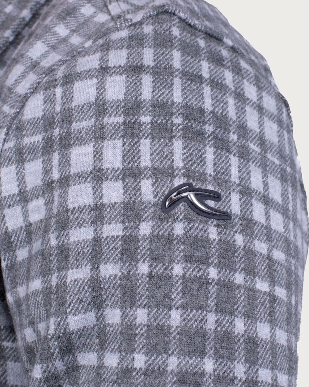 Mens Kjus Yellowstone Shirt - Pewter/Alloy