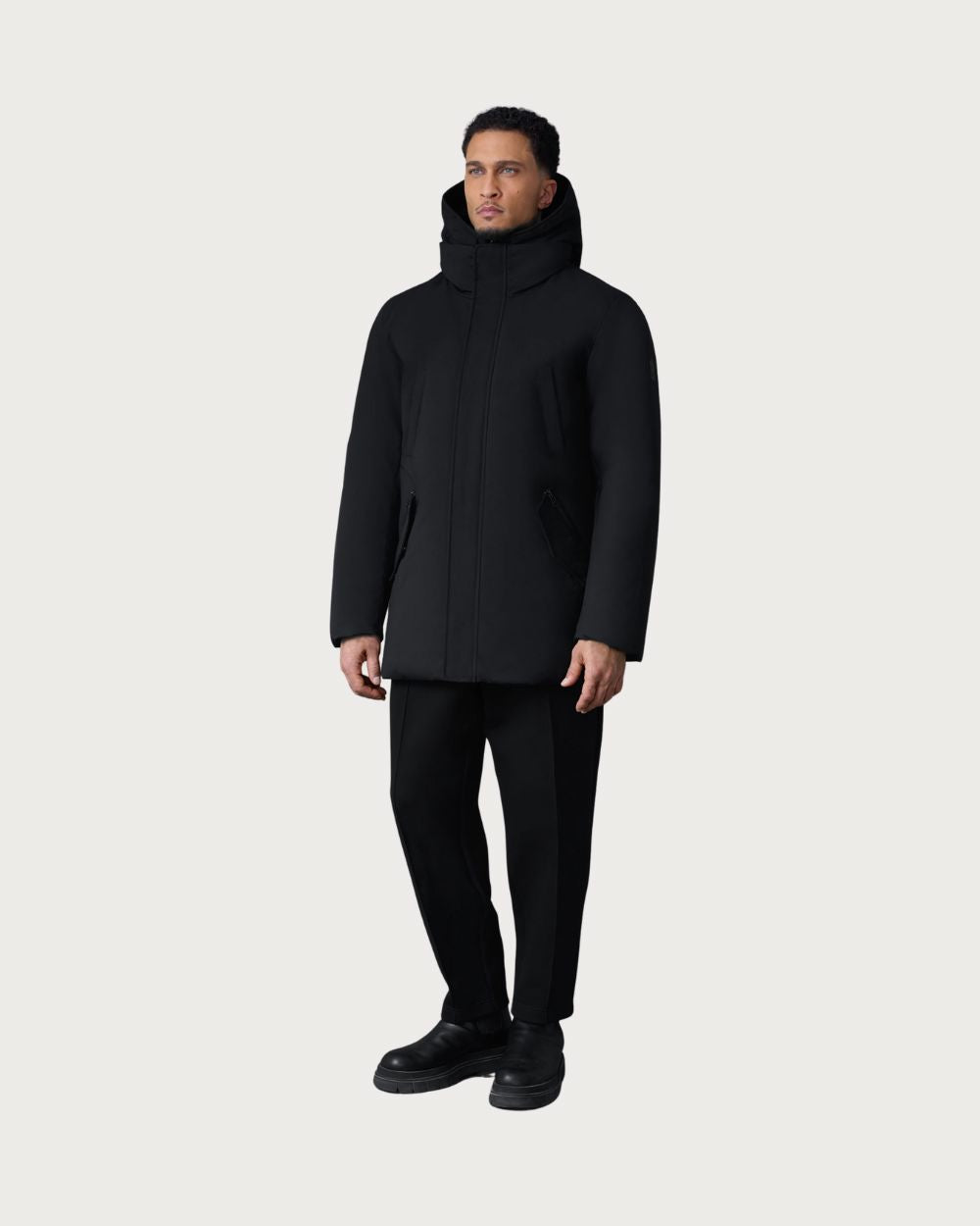 Mens Mackage Edward-NRF 2-In-1 Down Parka - Black Après | Travel Mackage