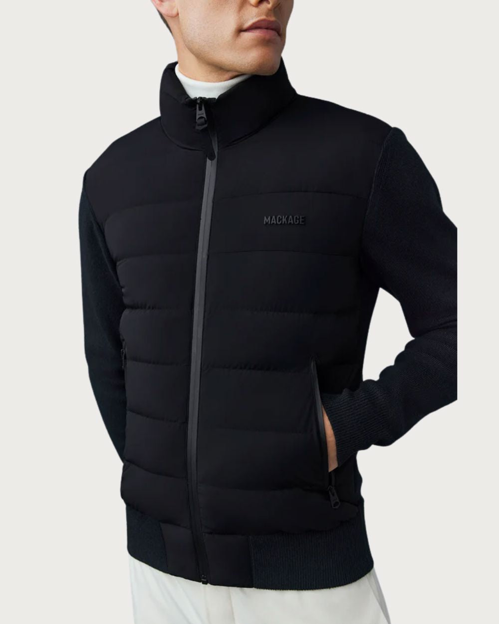 Mens Mackage Haney-City Z Down Jacket - Black Après | Travel Mackage