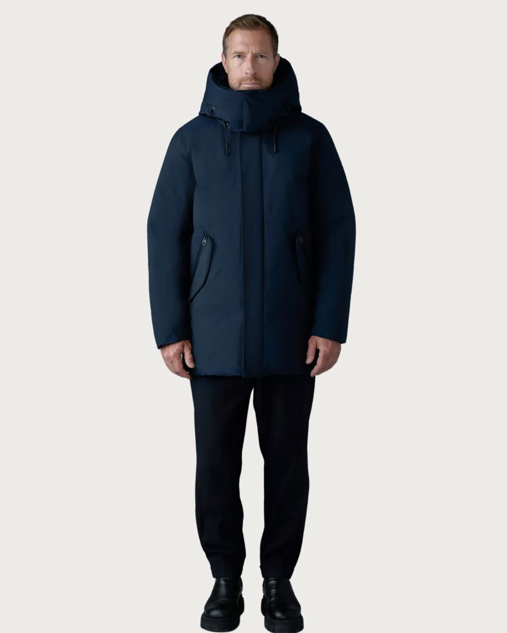 Mens Mackage Sullivan 2-In-1 Down Coat - Navy Après | Travel Mackage