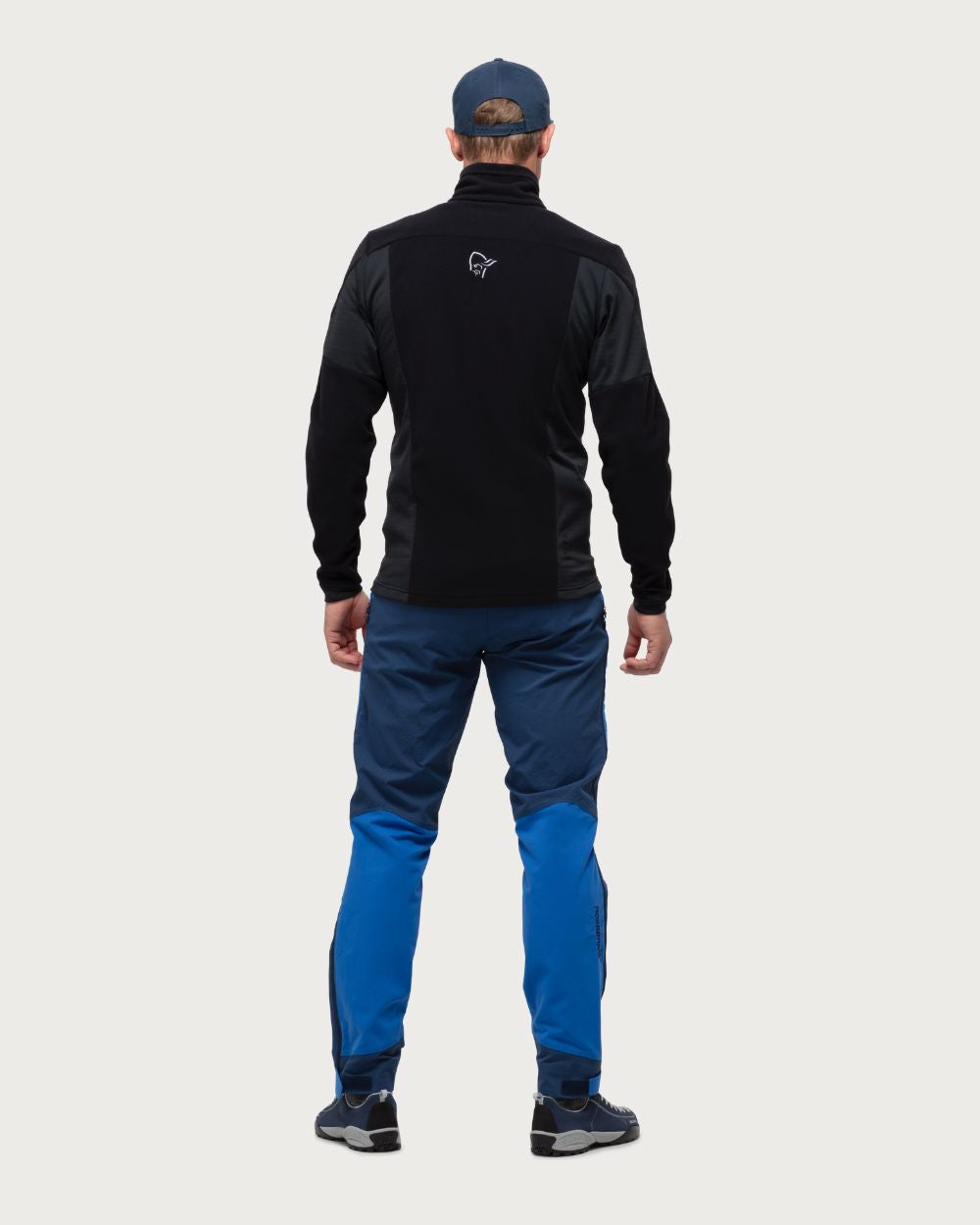 Mens Norrøna Falketind Warm1 Jacket - Caviar Black Mid Layers Norrøna
