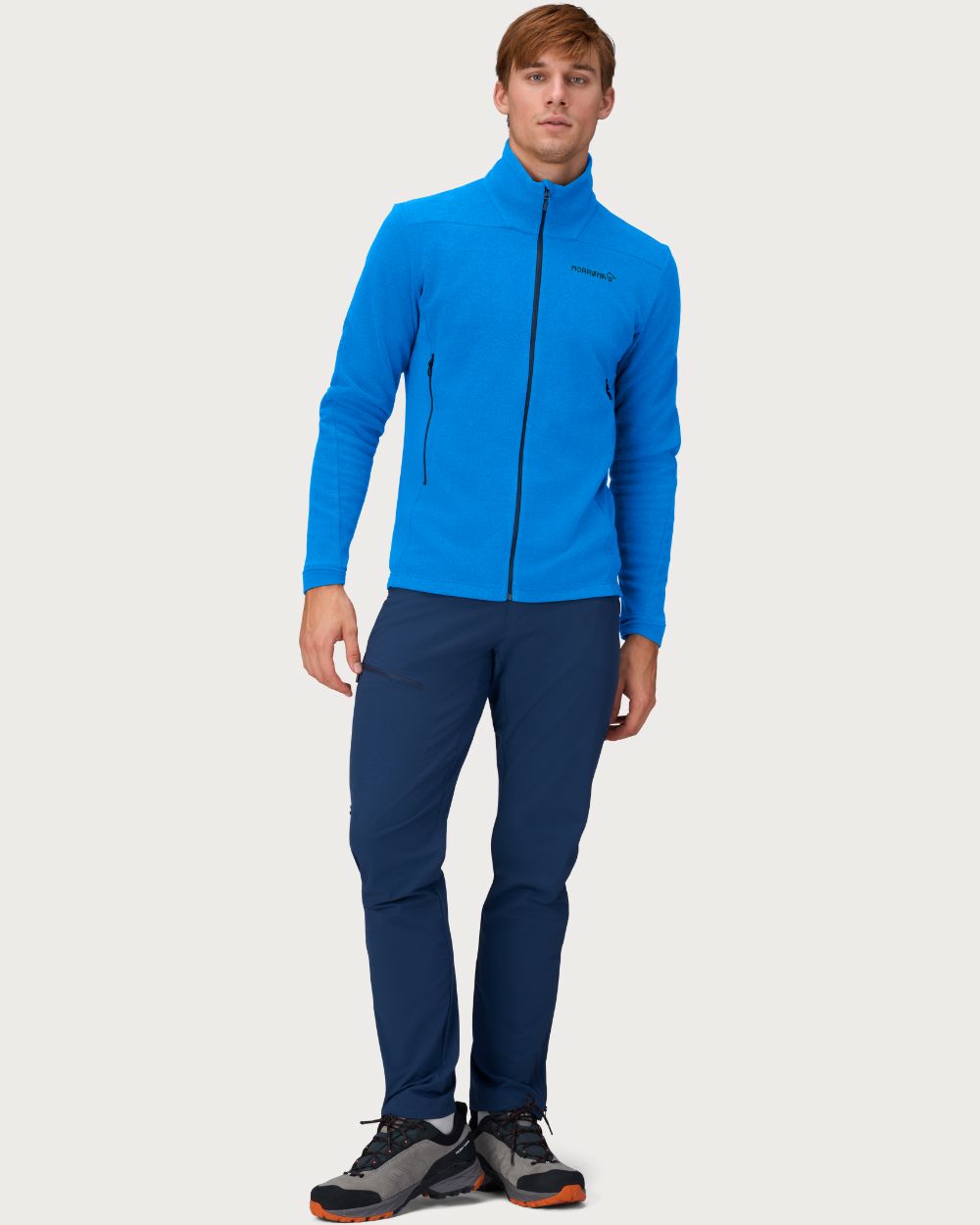 Mens Norrøna Falketind Warm1 Jacket - Skydiver Mid Layers Norrøna