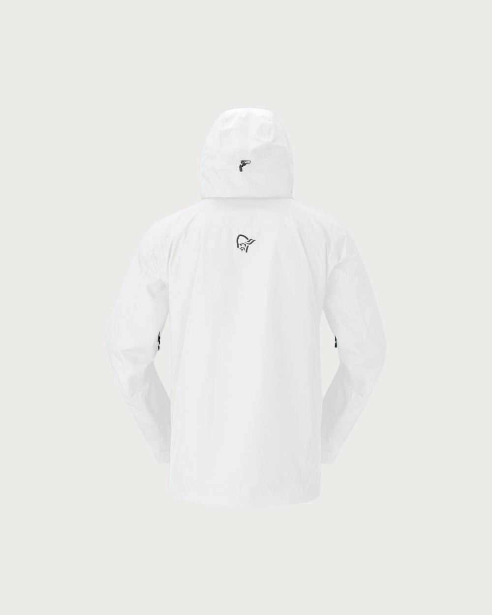 Mens Norrøna Lofoten Gore-Tex Insulated Jacket - White Whisper Jackets Norrøna