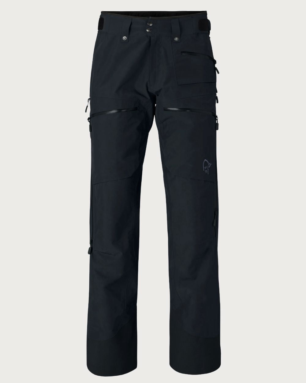 Mens Norrøna Lofoten Gore-Tex Insulated Pants - Caviar Pants Norrøna