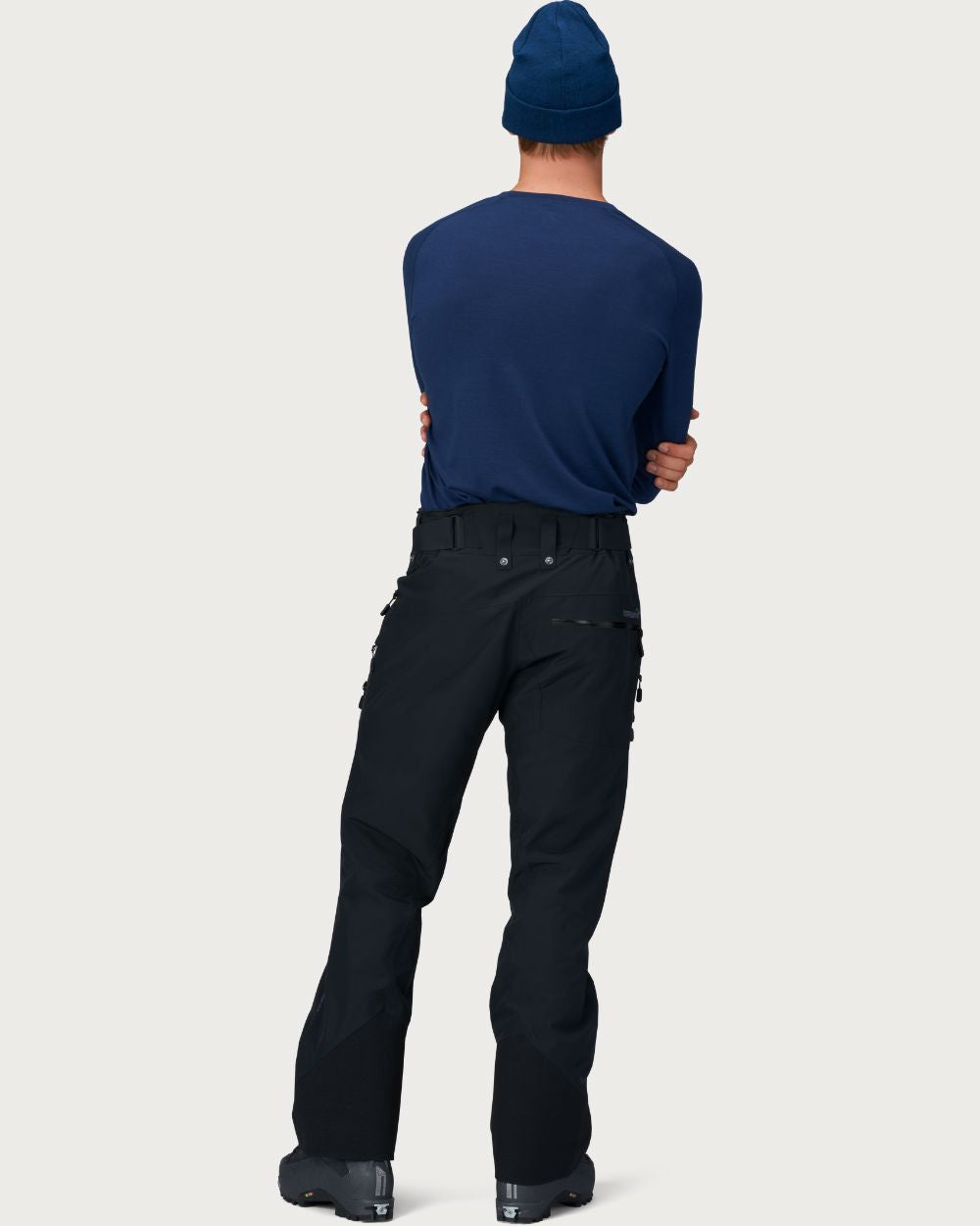 Mens Norrøna Lofoten Gore-Tex Insulated Pants - Caviar Pants Norrøna