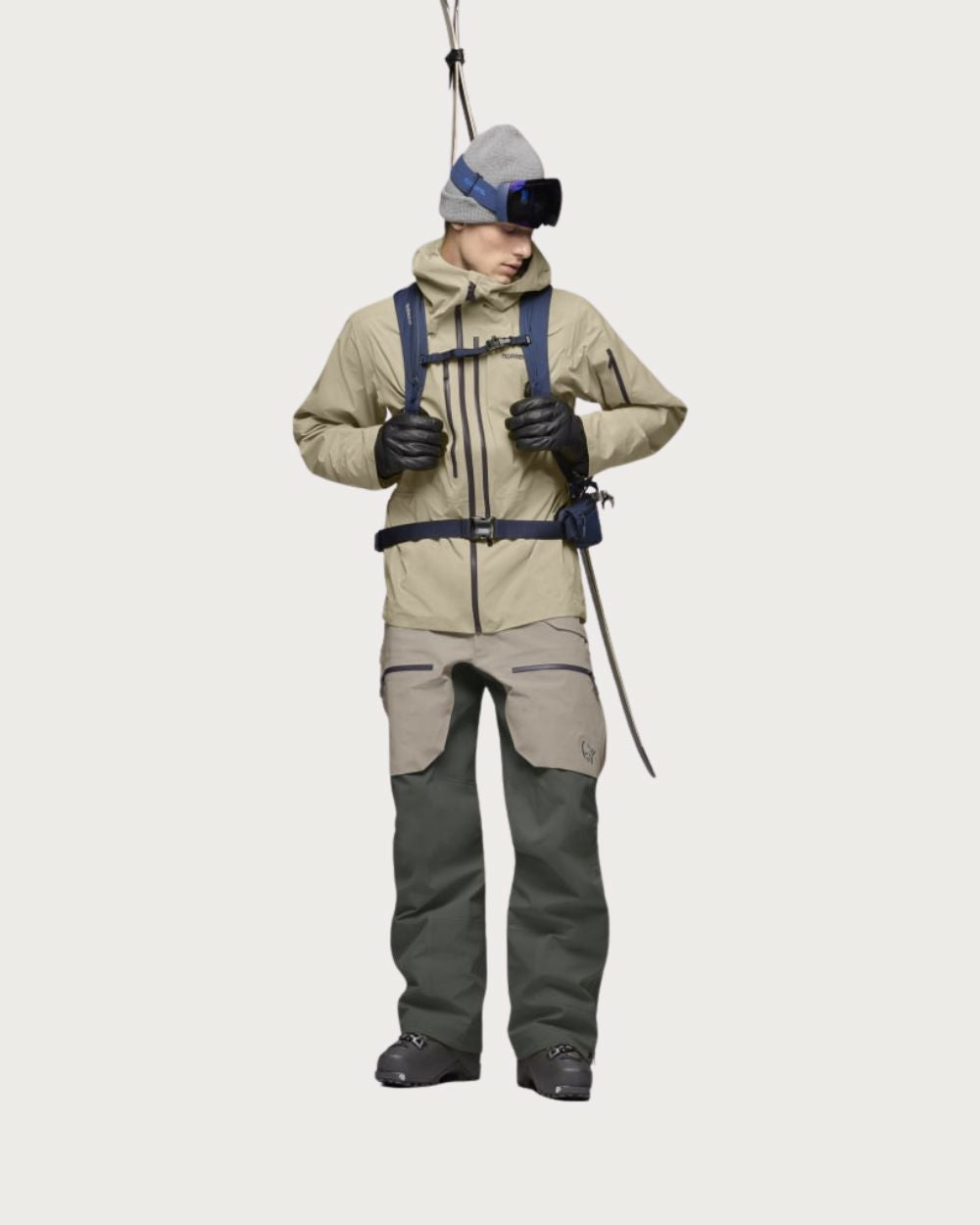 Mens Norrøna Lofoten Gore-Tex Pro Jacket 26 - Winter Twig Jackets Norrøna