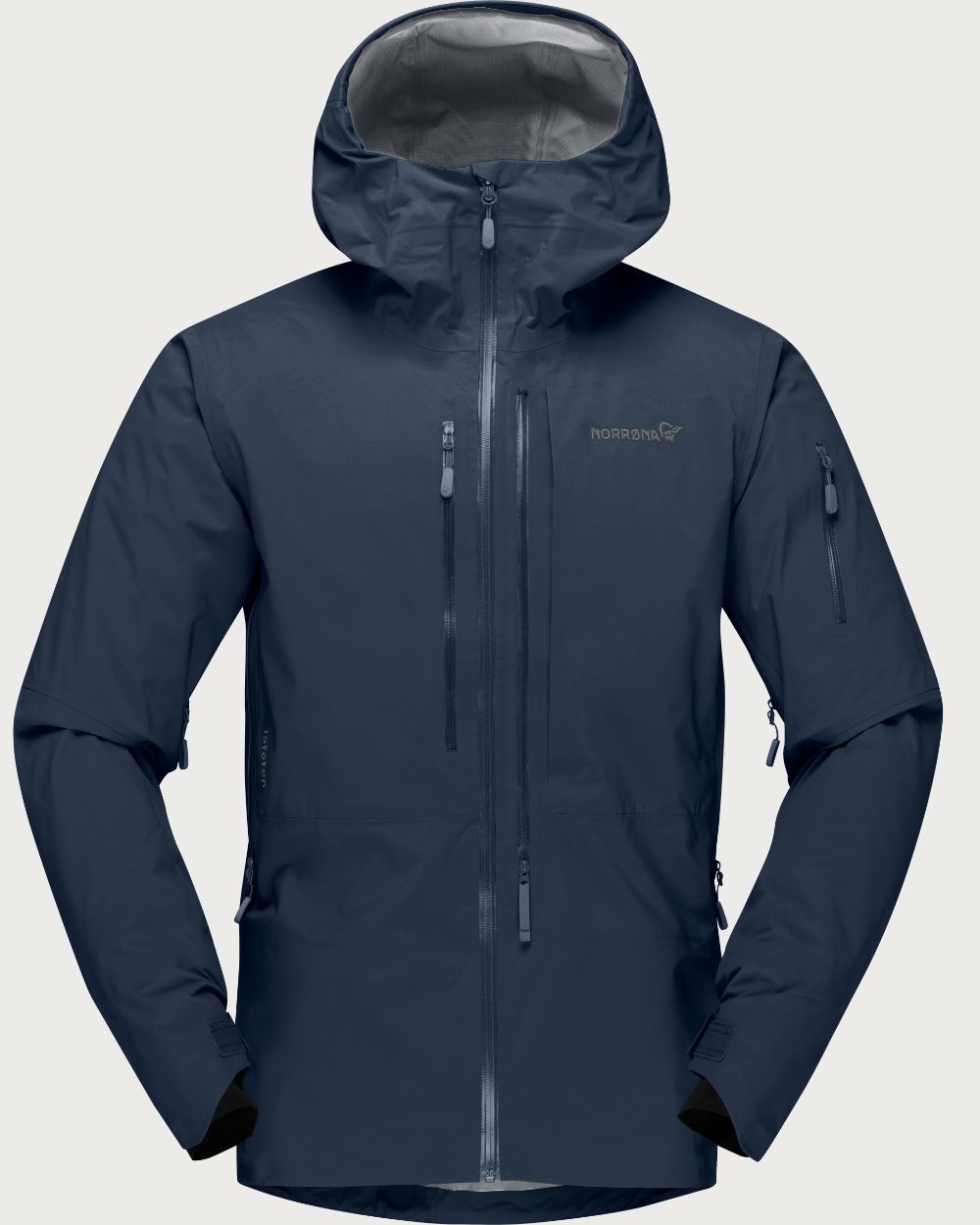 Mens Norrøna Lofoten Gore-Tex Pro Jacket - Indigo Night Jackets Norrøna