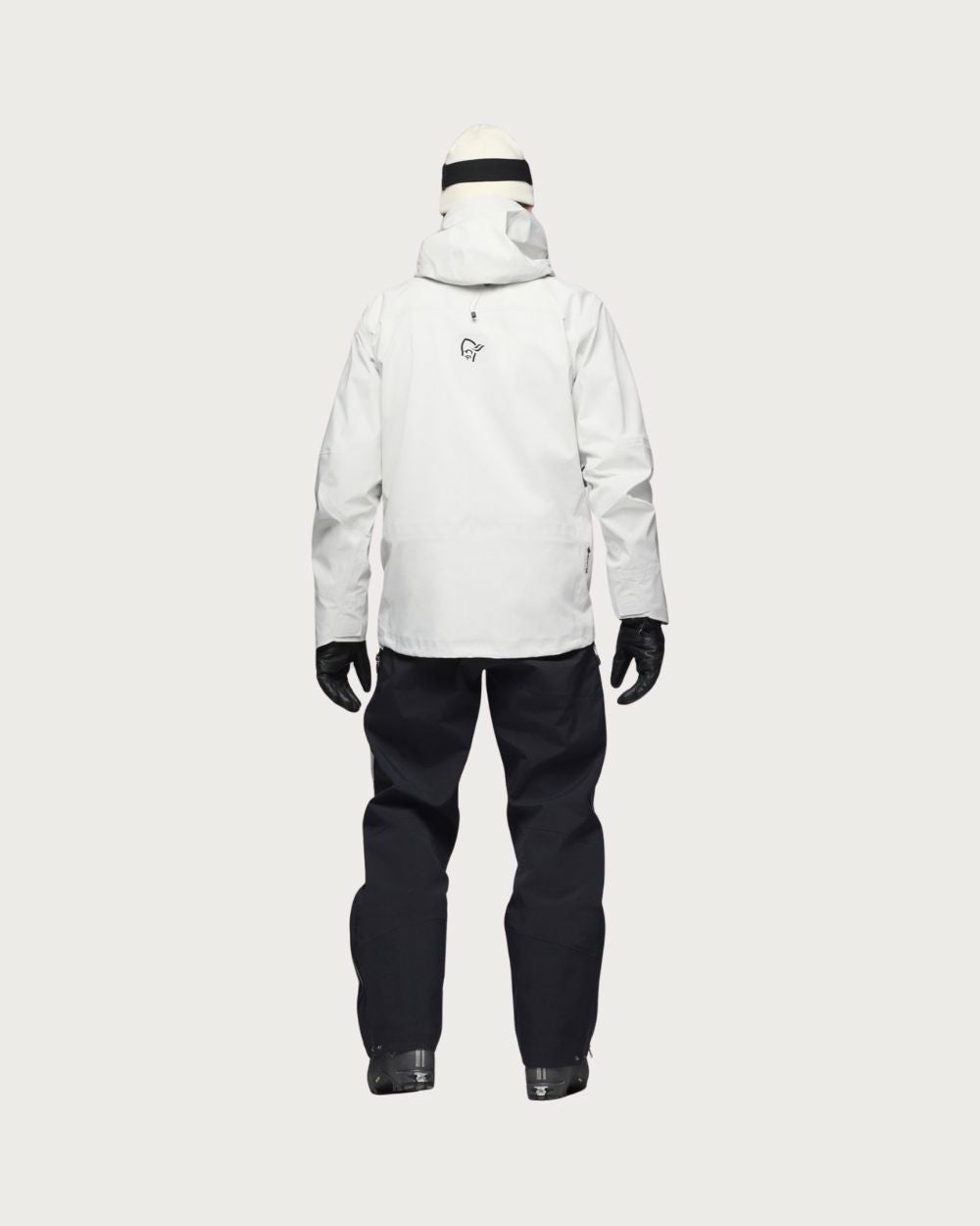 Mens Norrøna Lofoten Gore-Tex Pro Jacket - Whisper White Jackets Norrøna