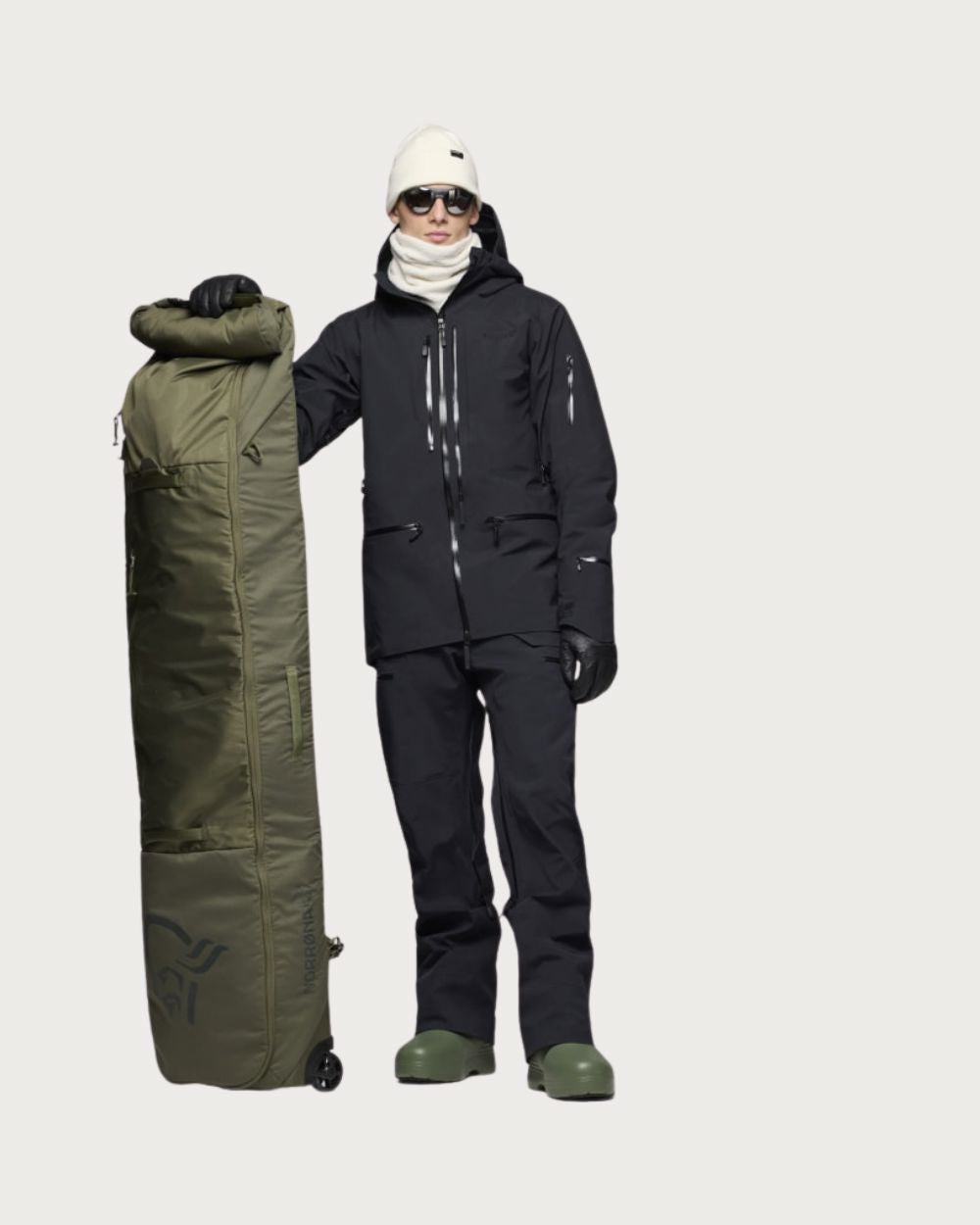 Mens Norrøna Lofoten Gore-Tex Pro Plus Jacket - Caviar Black Jackets Norrøna