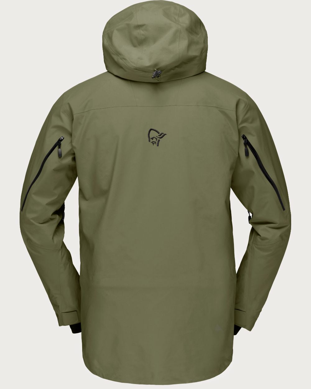 Mens Norrøna Lofoten Gore-Tex Pro Plus Jacket - Olive Night Jackets Norrøna