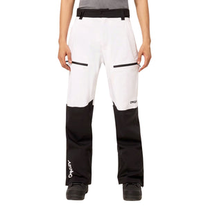 Mens Oakley Thermonuclear Protection Lined Shell Pant 2.0 - Black / White Pants Oakley 