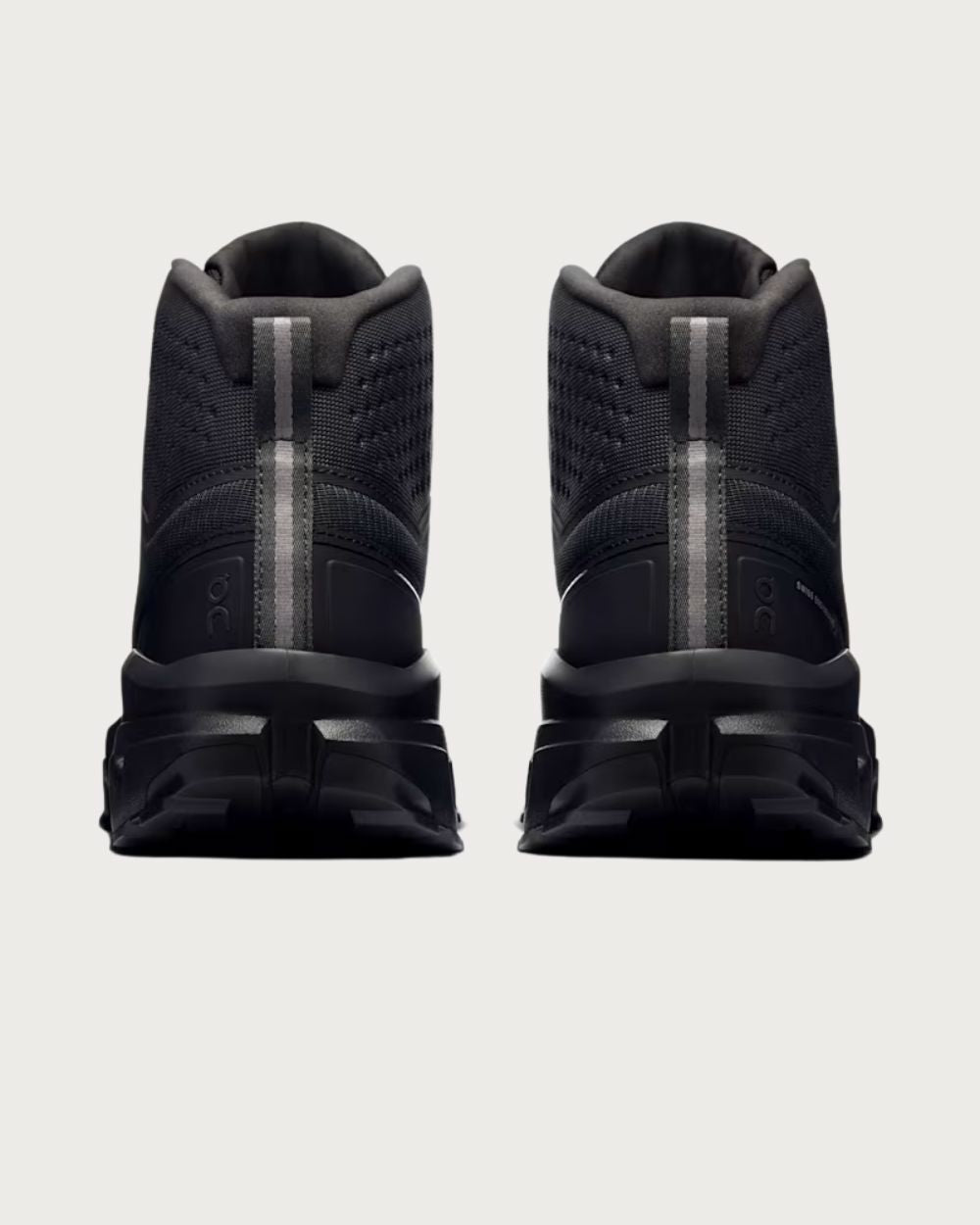 Mens On Cloudrock Mid Waterproof Boot - Black Footwear On Running